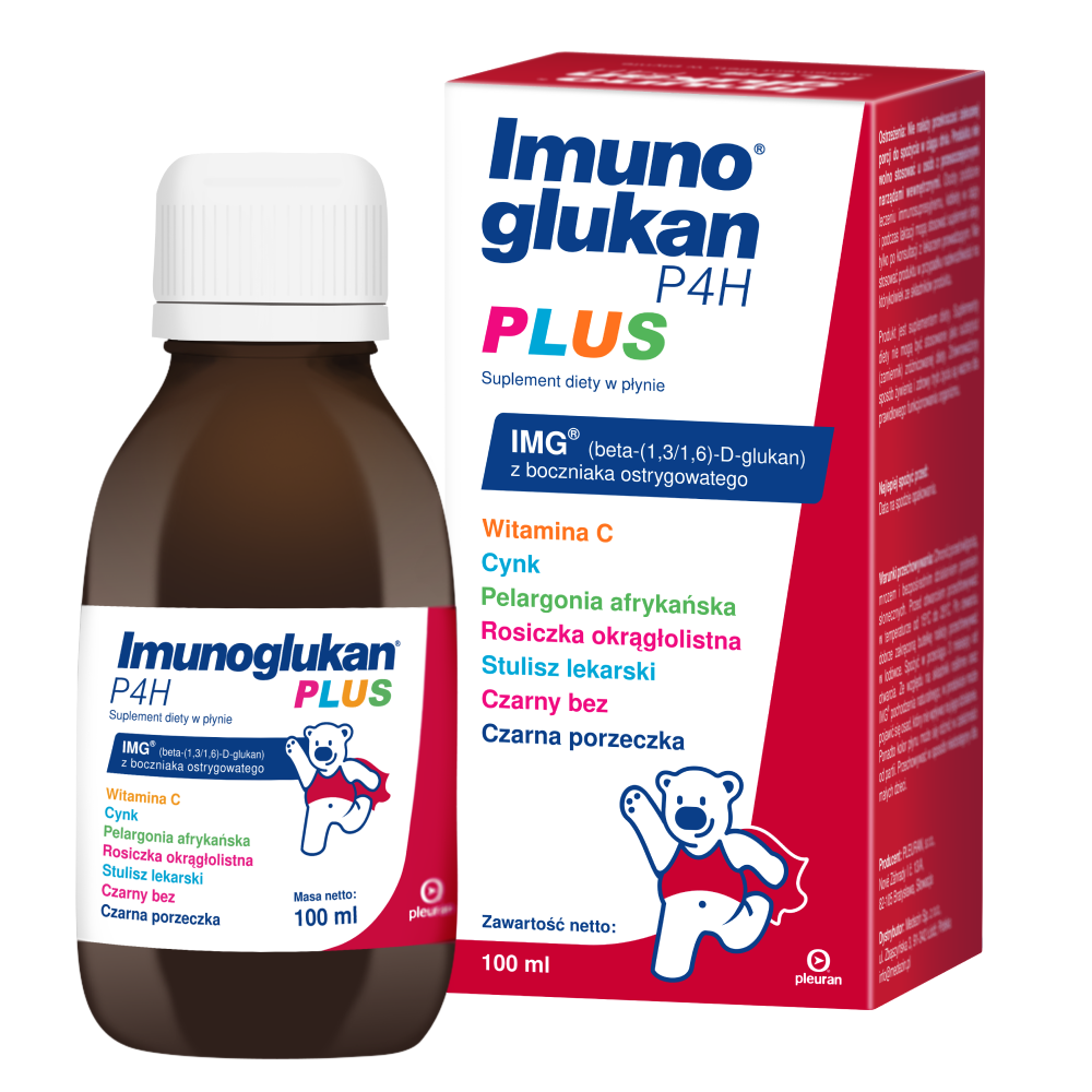 Imunoglukan P4H PLUS - płyn, 100 ml