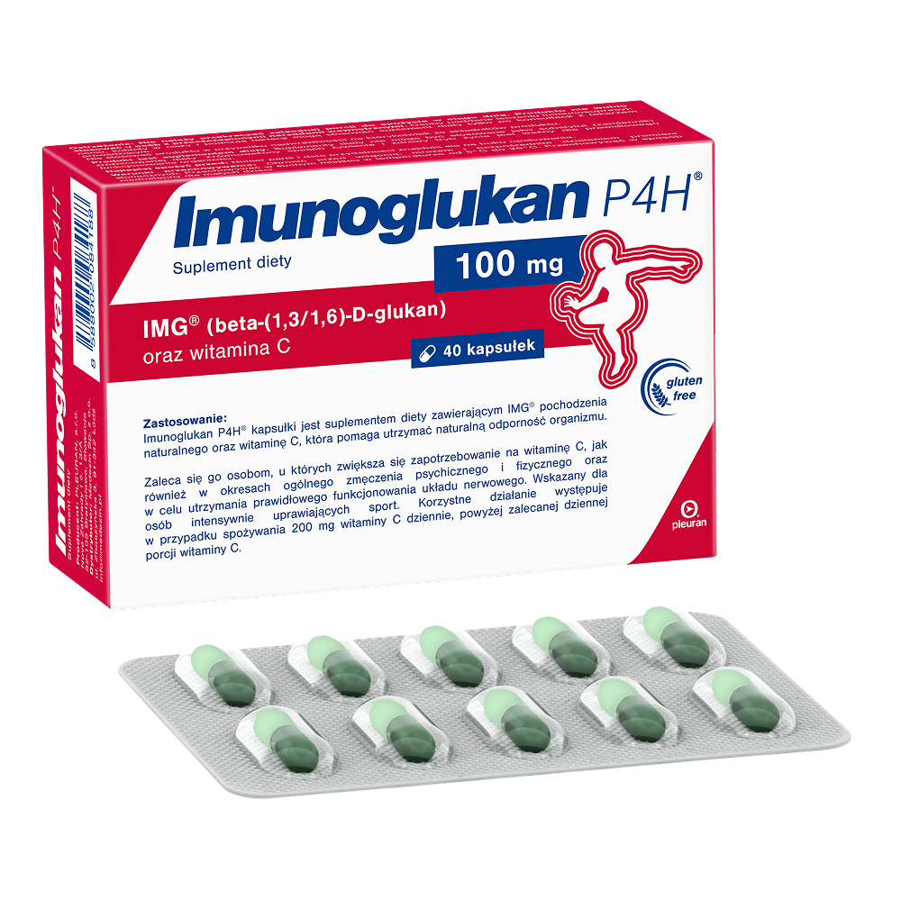 Imunoglukan P4H - kapsułki, 40 szt.