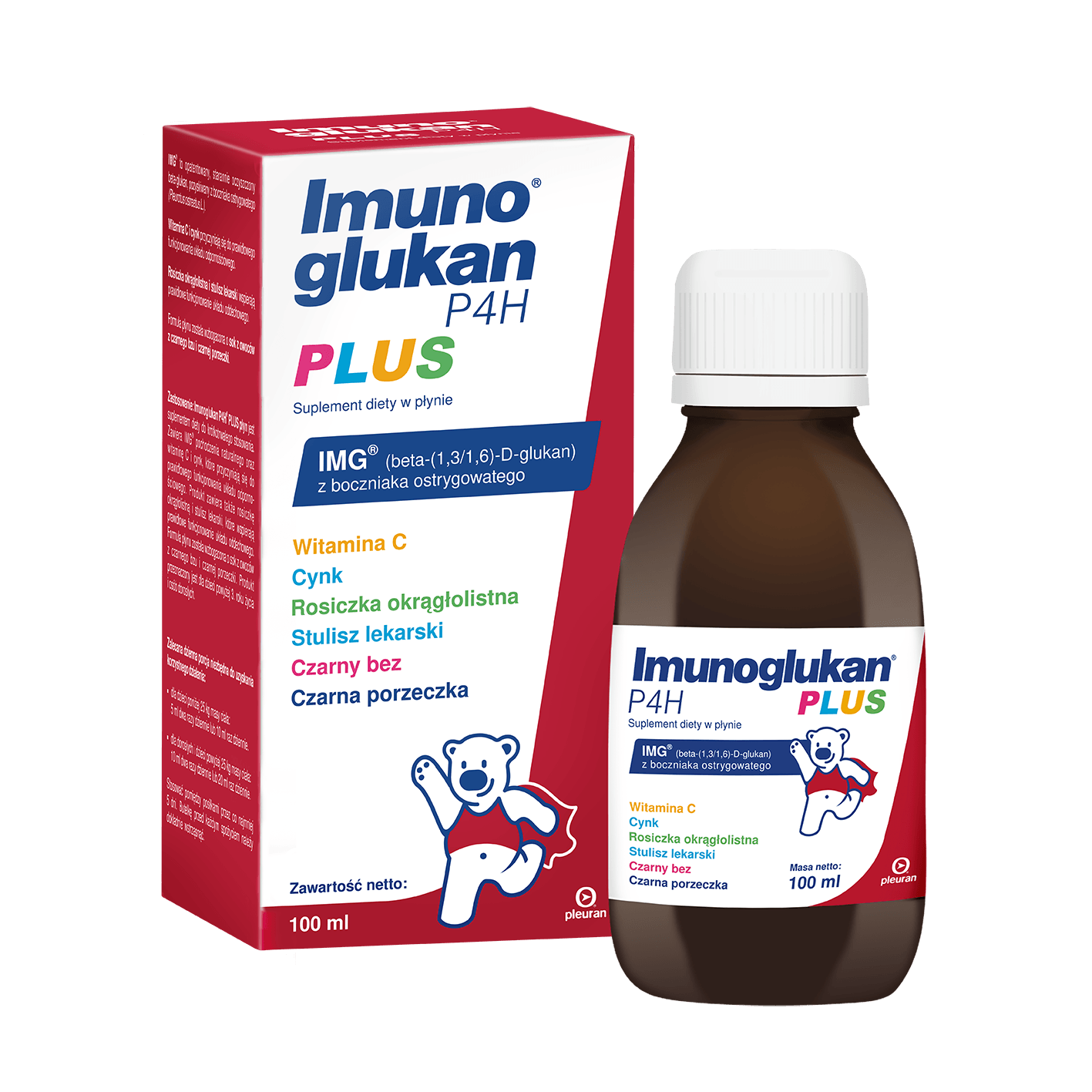 Imunoglukan P4H PLUS - płyn, 100 ml